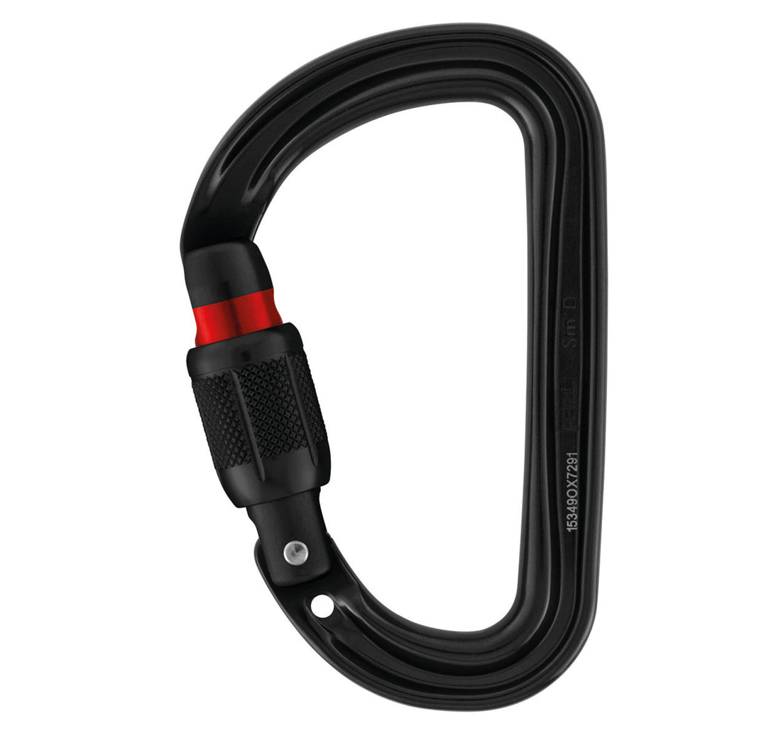 Petzl SmD SCREW-LOCK Karabiner black