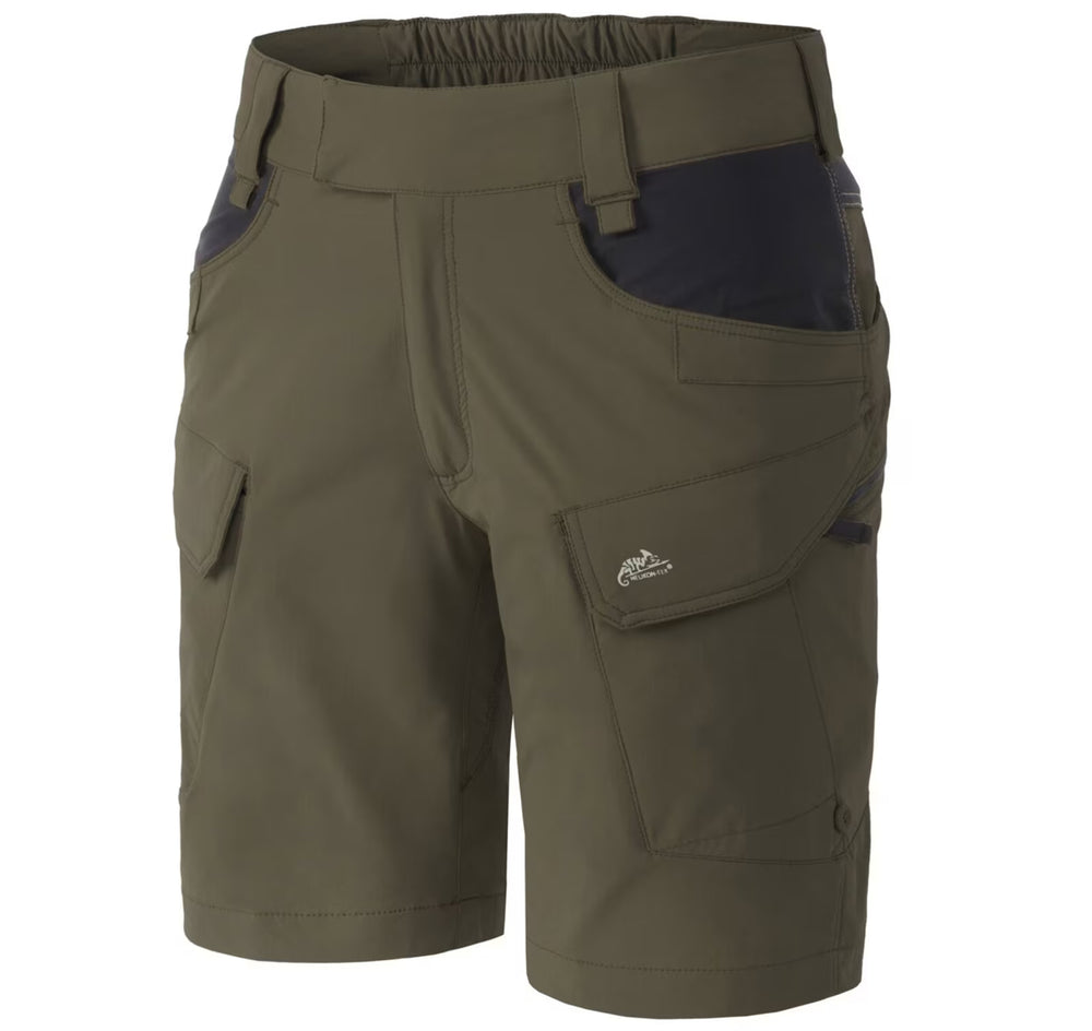 Helikon-Tex Womens OTP 8,5 Shorts taiga green/ black
