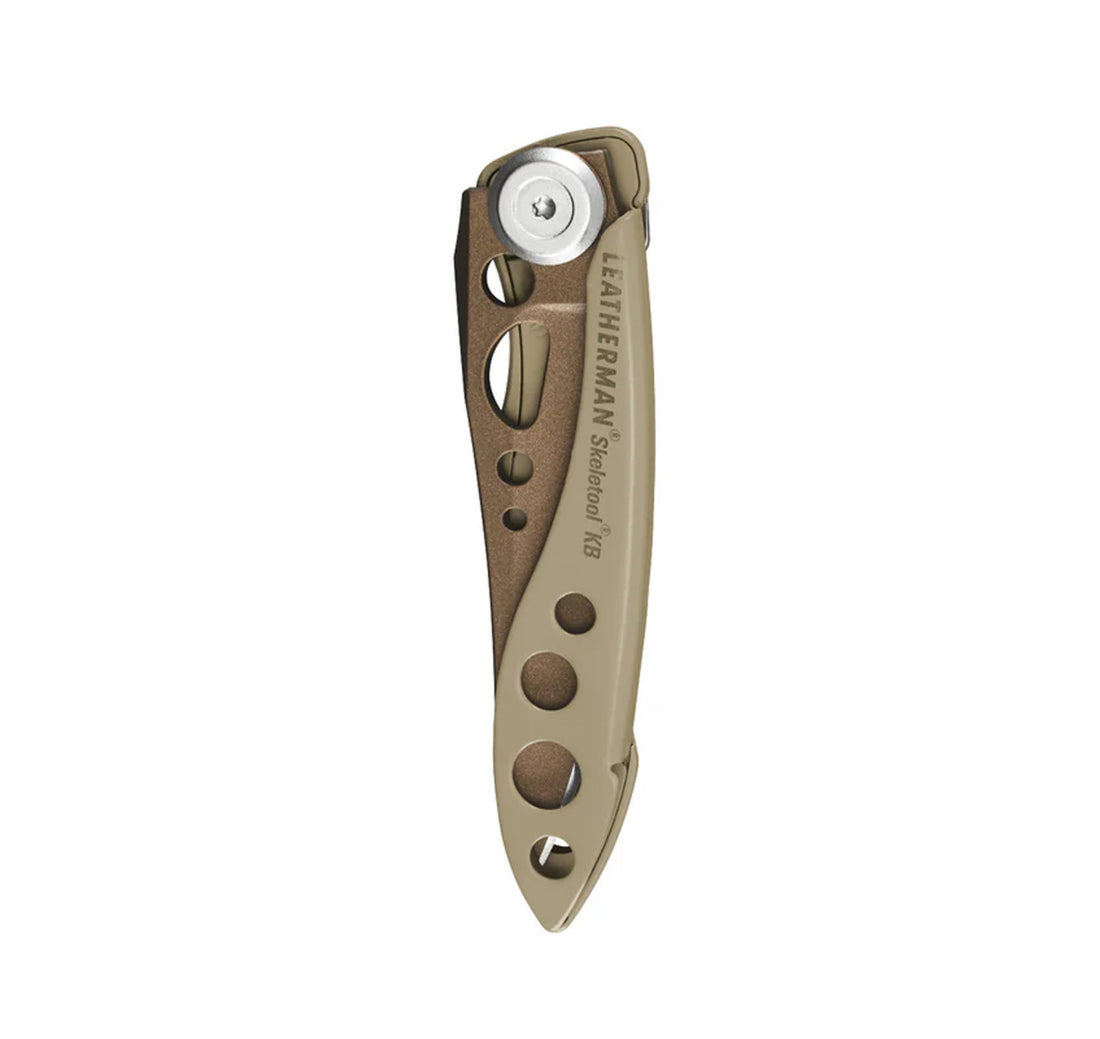 Leatherman Skeletool KB Messer sandstorm