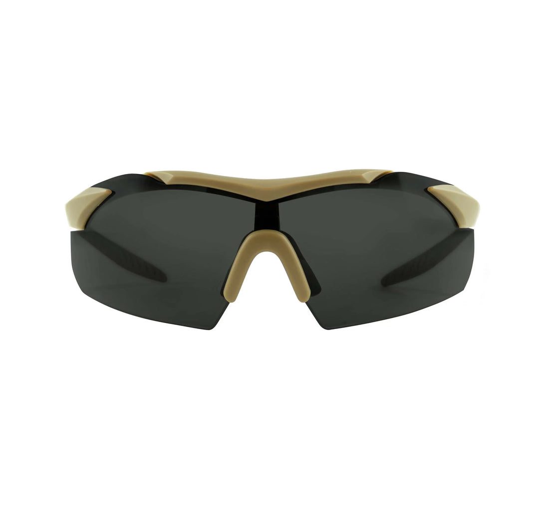 Wiley X WX VAPOR Schutzbrille tan - grey/clear