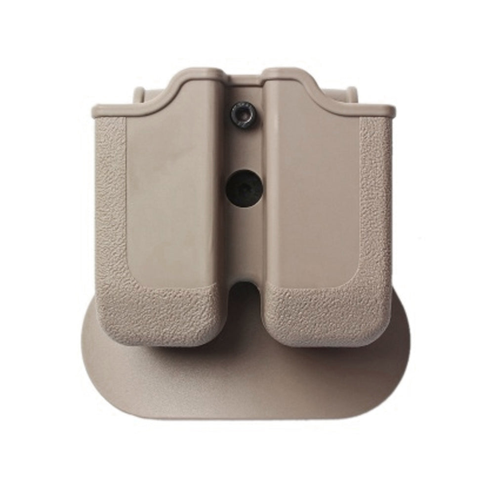 IMI Defense Double Magazine Pouch with Paddle tan
