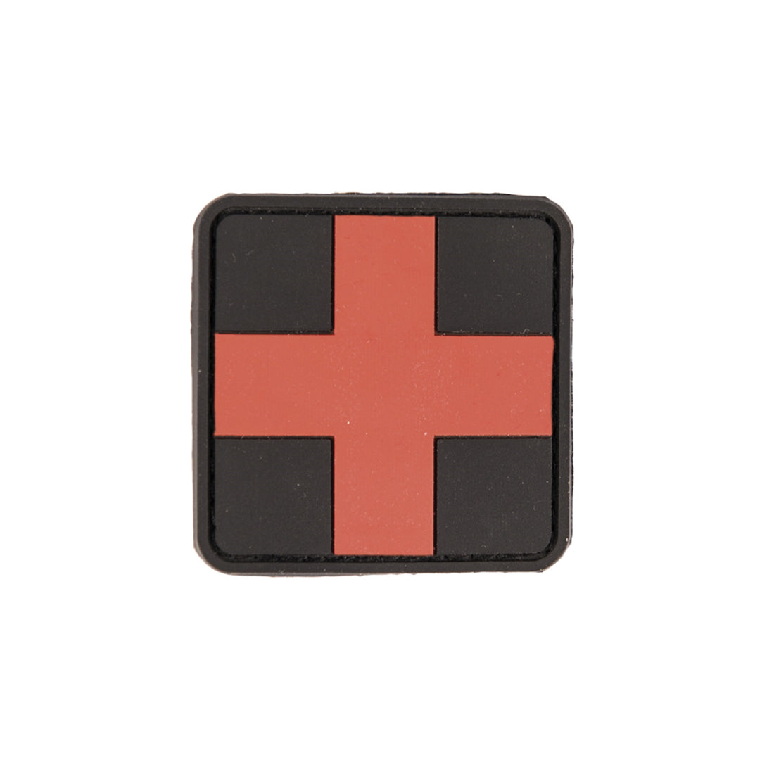 Mil-Tec 3D Rubber Medic Patch First Aid schwarz