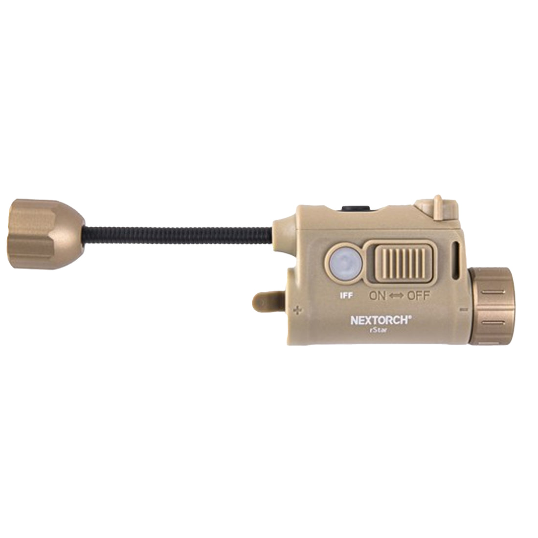Nextorch rStar Helmlampe Weiß/Rot/Grün/IR sand