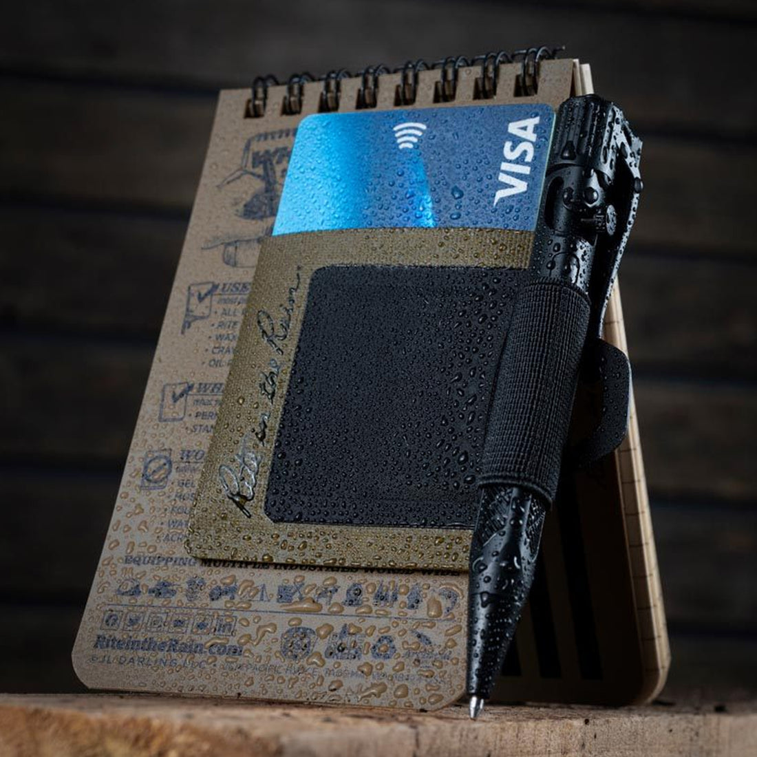 Rite in the Rain Monsoon Pen Holster (2 Stück) oliv