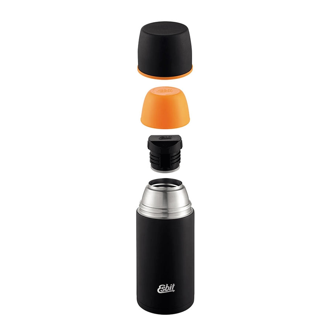 Esbit Classic Isolierflasche Edelstahl 750ml schwarz