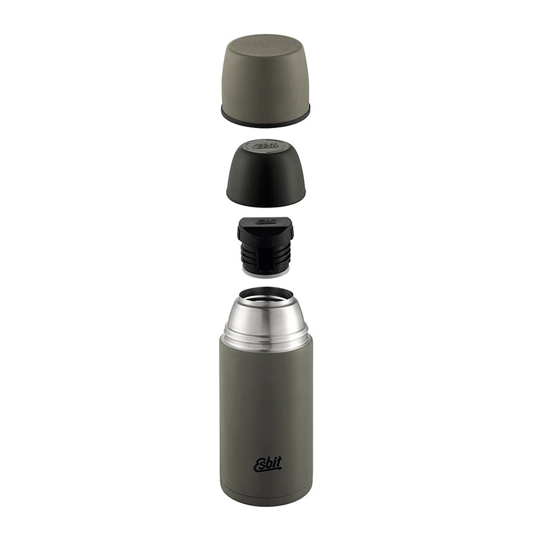 Esbit Classic Isolierflasche Edelstahl 1000ml oliv