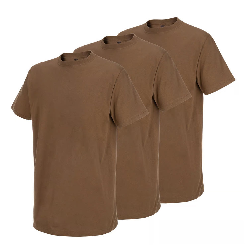 Duke 100% Cotton T-Shirt (3er-Pack) brown