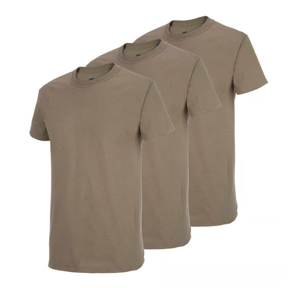 Duke 100% Cotton T-Shirt (3er-Pack) coyote tan