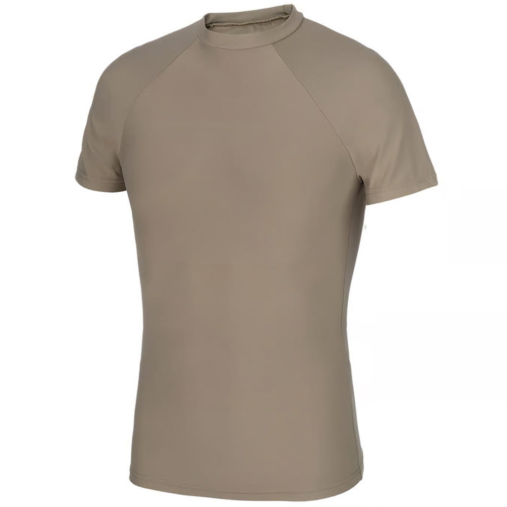 Duke 80/20 Nylon/Spandex Tight Fit T-Shirt coyote tan