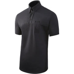 Core Flex Mens Short Sleeve Hybrid Patrol Shirt LAPD Navy
