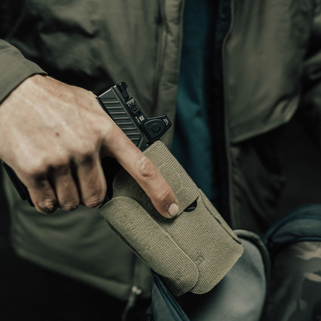 Vertx Tactigami MPH Sub Universal Pistol Holster desert