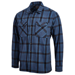 Vertx Canyon River Flannel Shirt blue ridge plaid