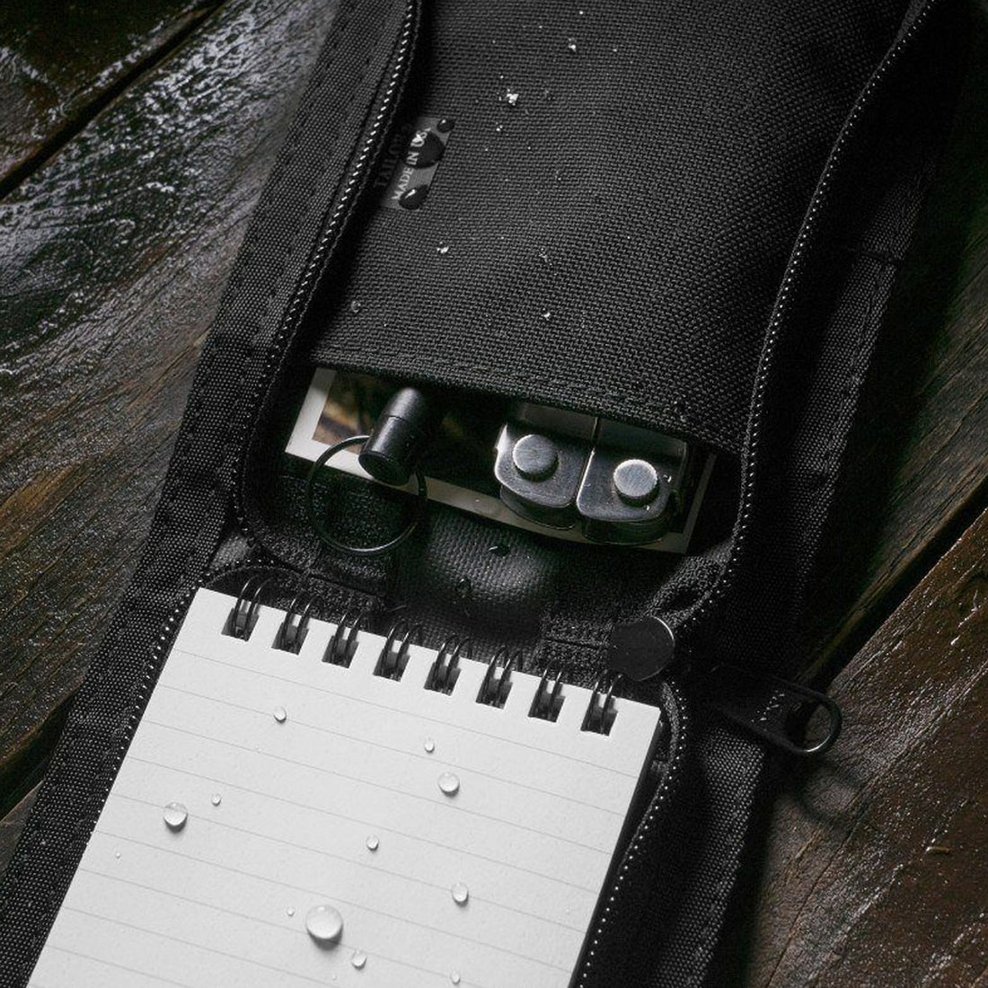 Rite in the Rain Top Bound Notebook Cover 3" x 5" black