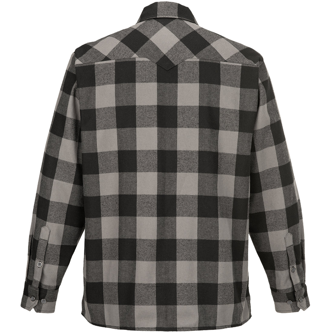 Vertx Canyon Valley Flannel Shirt marshland grey plaid