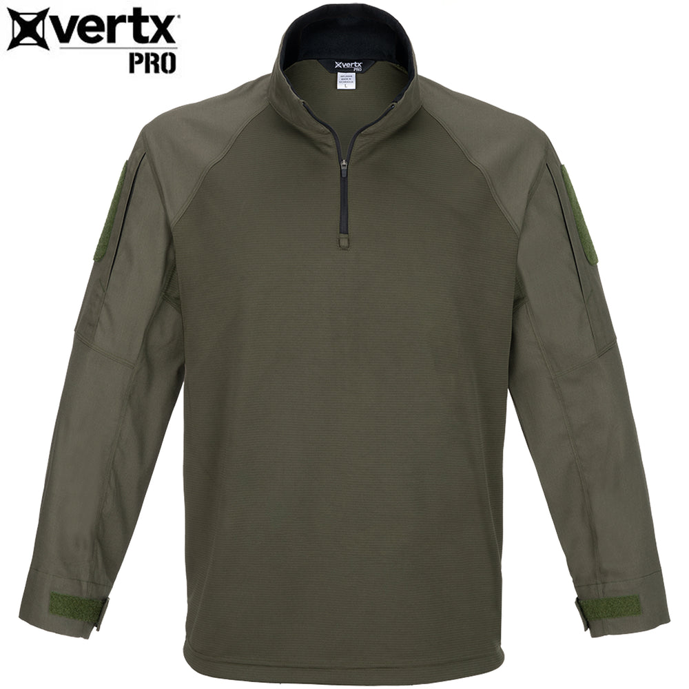Vertx Pro Combat Shirt Flex Long Sleeve od green
