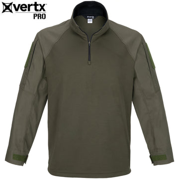 Vertx Pro Combat Shirt Flex Long Sleeve od green