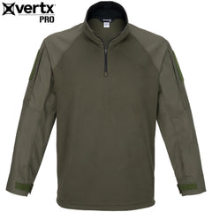 Vertx Pro Combat Shirt Flex Long Sleeve od green