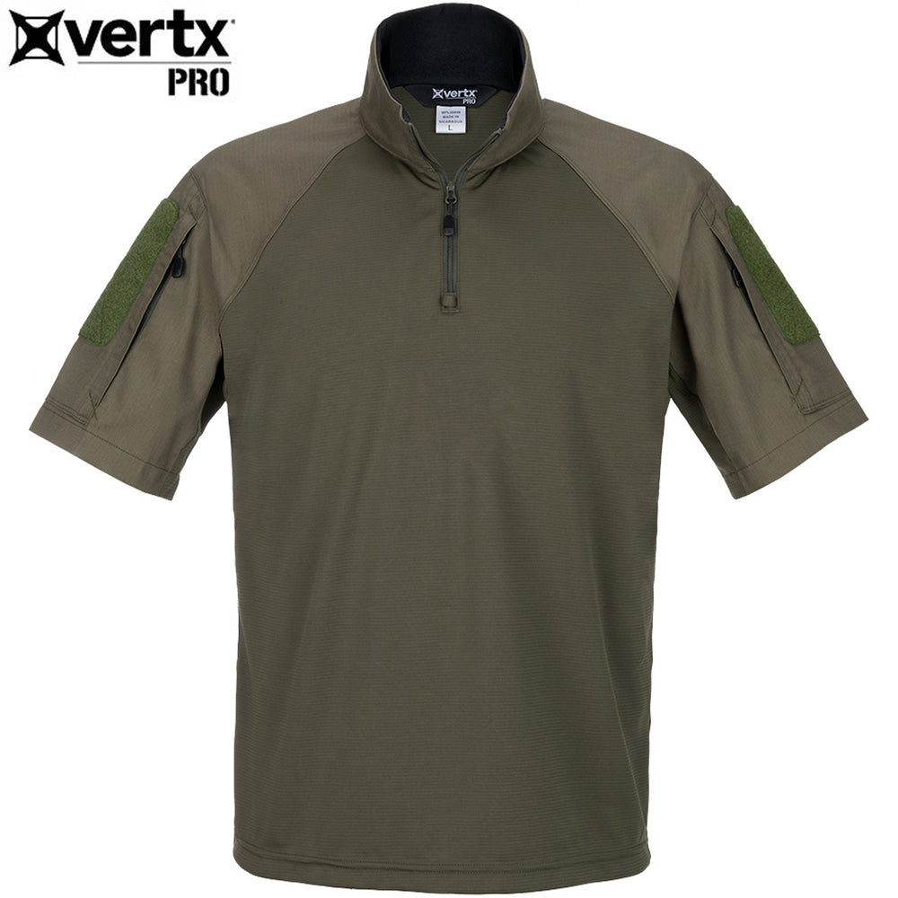 Vertx Pro Combat Shirt Flex Short Sleeve od green