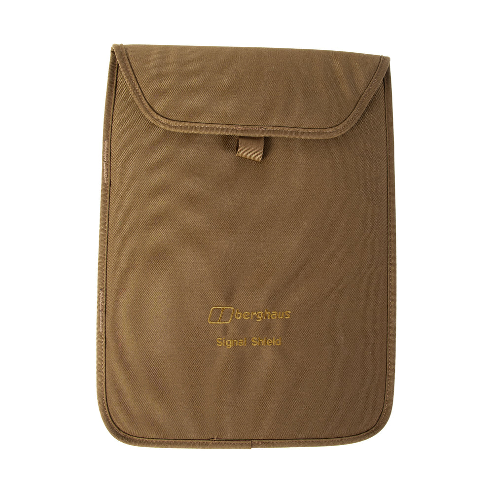 berghaus Signal Shield Tablethülle RFID-Block earth brown